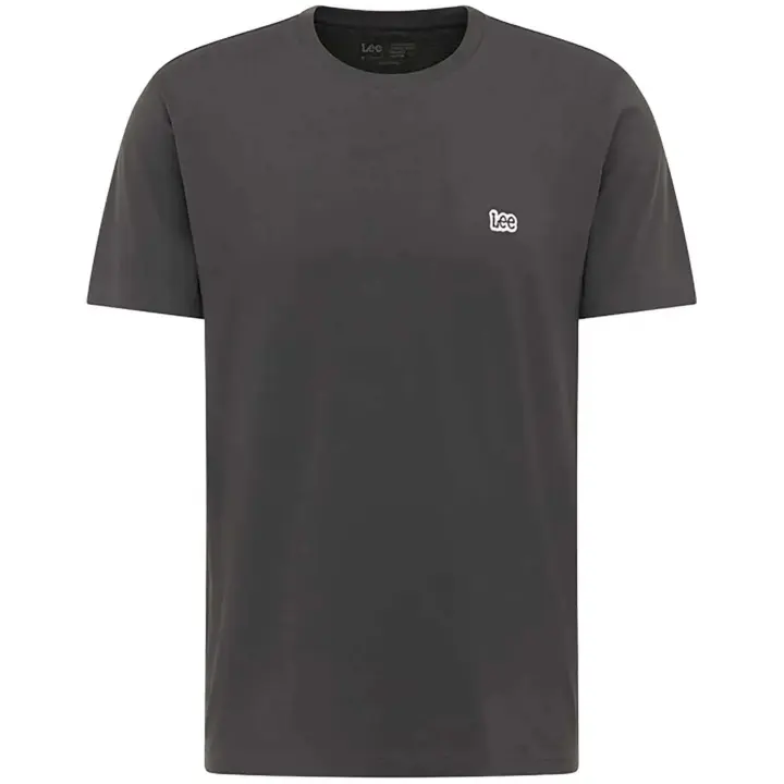 Camiseta de Manga Corta Lee Ss Patch Logo Tee para hombre en color negro - 1