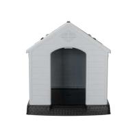7H SEVEN HOUSE Caseta De Resina Para Perros 7house | Refugio Cómodo y Duradero | Dimensiones 66,5x73,6x69,5cm | Casa de Plástico 100% Reciclable | Uso Interior y Exterior - details 4