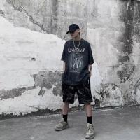 Camiseta De Manga Corta Trendy Para Hombre Verano Estilo Ciudadano Moda Casual Transpirable Y Duradera Para Uso Diario - details 8