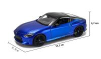Modelo De Coche De Aleación Maisto 1:24 Nissan Z 2023 Azul Decoración Artesanal Juguete Colección Regalo De Cumpleaños Sin Batería - details 1