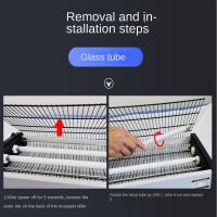 Lámpara Repelente De Pests Eléctrica 20W Mosquitera UV Atractivo Para Insectos Trap Zapper Anti-Mosquitos 110V/220V - details 6