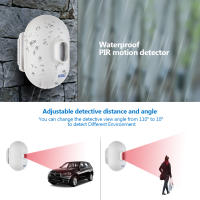 Sistema De Alarma Para Entrada KERUI Con Sensor De Movimiento Impermeable Carillón De Bievenida Seguridad Para Garage Y Casa - details 1