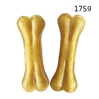 Pack 2-20PCs Hueso Prensado para Perros Piel Vacuno Fortalecedor de Dientes Stick Dental Dog Snack - details 1