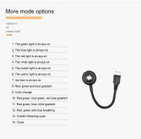 Lámpara De Proyección De Atmósfera Nocturna Mini RGB USB Para Fotografía Selfie Fiesta Decoración De Habitación Dormitorio - details 13