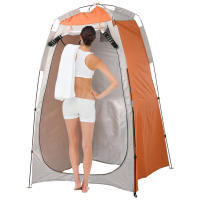 Carpa Portátil De Playa Con Ducha Y Baño Privacidad Para Camping Al Aire Libre Refugio Contra El Sol Y La Lluvia Con Ventana Canvas Four-season - details 9