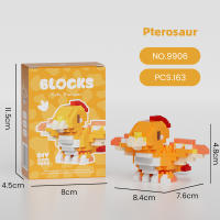 Bloques De Construcción Micro-Partículas DIY Juguete Creativo De Tiempo Libre Dinosaurio Pequeño Ornamentos De Animal Bloques De Construcción Para Adultos - details 10
