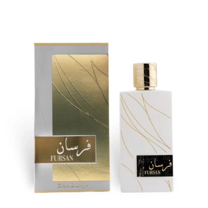 Perfume Arabe Fursan White Khadlaj Perfumes 100% Original 100 ml Mujer | Fragancia Floral Oriental — oferta en Miravia