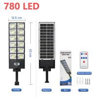 Lámpara Solar LED De Alta Potencia Para Exteriores Con Control Remoto 3 Modos Impermeable Para Jardín Y Calle Puerta De Control Solar Potente Luz Solar Exterior - details 19