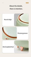 Bandeja De Papel Prensa Tipo Mini Para Oficina Y Sala De Estar Colores: Blanco Con Leche/Dark Green/Light Green Material PP - details 9