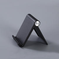 Soporte plegable de escritorio para teléfono móvil, soporte portátil simple para tableta y orden, Pequeño Creative Gift, soporte para teléfono móvil
Soporte, negro - details 0