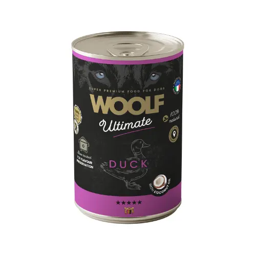 Latas de Comida Húmeda de Pato para Perro 400gr - Alimento Premium para tu Mascota. - 1