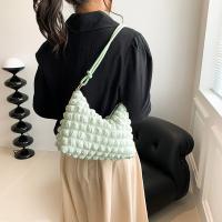 Bolso De Hombro Para Mujer Y Niñas De Gran Capacidad En Color Sólido Bolso De Mano Trendy Casual Bolso De Bajo Del Brazo - details 6