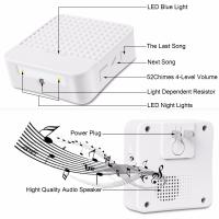 Kit De Campana De Puerta Solar Para Jardín Y Hogar Con Receptor 1000 Pies De Operación Indicador LED 52 Sonidos Campana Portátil - details 14