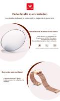 Reloj De Pulsera De Cuarzo OLEVS 5189 Para Mujer Versátil Y De Moda Con Dial De Diamante Resistente Al Agua De Acero Inoxidable Elegante - details 9