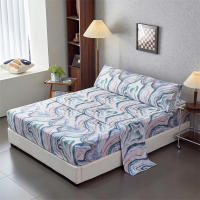 STARLEY-Juego de Sábanas 3 Piezas Primavera ,  Nueva colección100% Poliéster Incluye Sabana Bajera/ Sabana Encimera/ Funda de Almohada 90/105/135/150CM - details 2