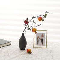 Modelo De Fruta De Persimón Artificial Decoración Para Fotografía Boda Casa Regalo Navidad Halloween Agradecimiento DIY Plantas Falsas - details 6