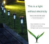 12Pack Luces Solares Para Jardín Lámparas De Hierba Impermeables Iluminación De Paisaje Exterior Decoración De Jardín Con Fuente De Energía Solar - details 7