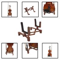 Soporte Ajustable Para Violín Portátil Retráctil Plegable Con Almohadilla De Espuma Y Pilares Antideslizantes Para Instrumentos De Cuerda - details 2