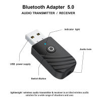 Adaptador Bluetooth Inalámbrico 3 En 1 Transmisor Receptor Con Auricular Para Coche Reproductor De Música Y Altavoz AUX USB 3.5mm - details 8