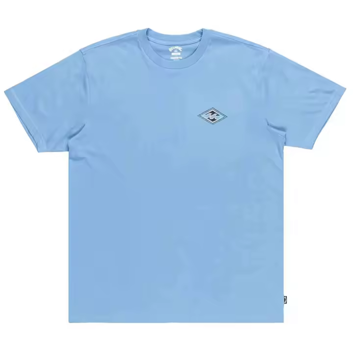 Camiseta de Manga Corta BILLABONG Crayon Wave para hombre en color azul - 1