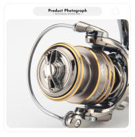 Carrete De Pesca HAUT TON CD Spinning 5.2:1 Ratio De Engranajes 13.23Lbs Arrastre Máximo Metal Spoo Plegable CNC Doble Brazo Para Agua Dulce Y Salada - details 3