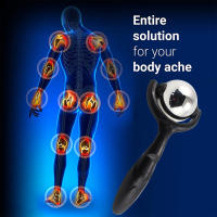 Bola De Masaje Rollo Para Alivio Del Dolor Muscular Profundo Y Rigidez Del Cuerpo Cuello Espalda Pierna Y Plantar Fascitis PP Acero Inoxidable Manual - details 10