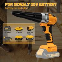 Pistola De Remache Eléctrica Sin Cable Para Batería Dewalt 20V 2.4-5.0mm Herramienta De Auto Remache Sin Batería Incluida - details 0