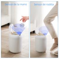 Cubo de Basura Inteligente Ecológico Automático, con Tapa, Sensor de Movimiento para Dormitorio, Baño, Cocina, Oficina - details 1