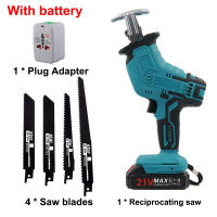 Sábanas Eléctricas Reciprocantes Sin Cable 4000rpm Con Velocidad Ajustable Para Corte De Madera Y Metal Compatible Con Batería 18v Makita Herramientas De Poder - details 5