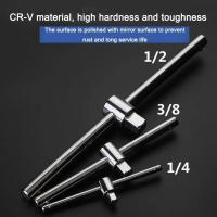 Extensión De Destornillador Sliding T Bar Para Reparación Automotriz 1 Pieza Compatible Con 1/4" 3/8" 1/2" Longitud Ajustable Herramienta Esencial Para El Hogar - details 5
