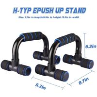 Barra De Empuje Para Ejercicio De Fitness Soporte De Entrenamiento De Musculación Para Pecho Y Abdominales En Casa Material De Espuma - details 2