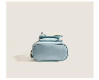 Bolso pequeño azul y blanco nuevo 2023 para salir, linda mochila con diseño de perro canela para mujer, mochila pequeña de moda versátil de verano - details 12