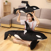 Orcinus Orca Negro Peluche Realista Delfín Asesino Muñeco De Tela Grande Ballena Oceanográfica Juguetes Para Niños Regalo De Cumpleaños - details 6
