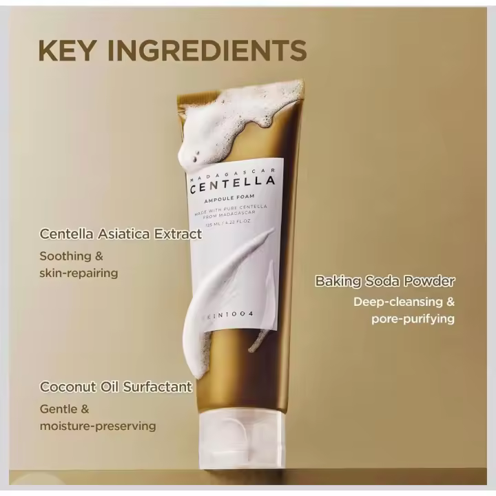 SKIN1004 Madagascar ampoule  foam  centella 125 ml - 1