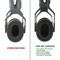 Gel Ear Pads Para 3M PELTOR Earmuffs Comodidad Reemplazo De Auriculares Protección Personal Material De Silicona - details 3