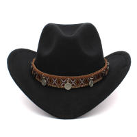 Nueva Sombrilla De Vaquero Occidental Con Borlas Curvas Sombrero De Paja Para Hombre Y Mujer Protección Solar Sombrero De Jazz - details 1