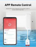 Sensor De Detección De Fugas Inteligente Tuya WIFI Con Alarma Y Control Remoto Por App Sistema De Seguridad Antiflooding Detector De Nivel De Agua - details 2