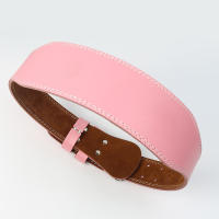 Cinturón De Levantamiento De Peso Para Mujer 10.5cm Ancho Soporte Espalda Fitness Gimnasio Squats Powerlifting Entrenamiento Cross Y Ejercicio Color Rosa - details 1