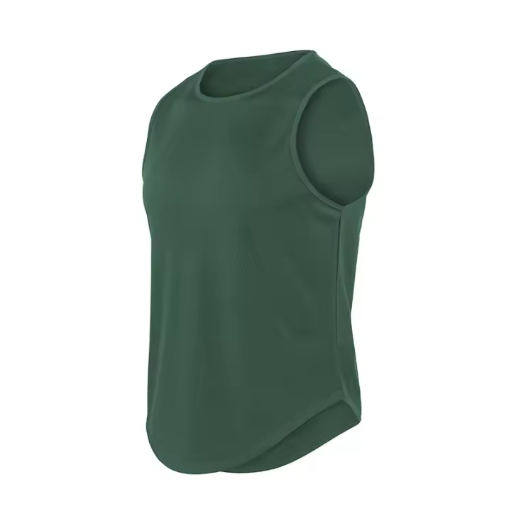 Chaleco Deportivo Sin Mangas Para Hombres Secado Rápido Verano Entrenamiento De Gimnasio Baloncesto Fitness Tops Libres Talla M L XL XXL Colores Variados - 1