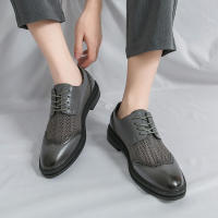 Zapatos Derbys Para Hombre En Cuero Patentado Blanco Formal Clásico Y Moderno Para Fiesta Y Negocios Zapatos Largos De Diámetro Medio - details 2