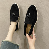 Zapatos De Mujer Estilo Británico Planos Con Cordones De Primavera Y Otoño Talla Grande Suela Suave Comodidad Para Trabajar - details 10