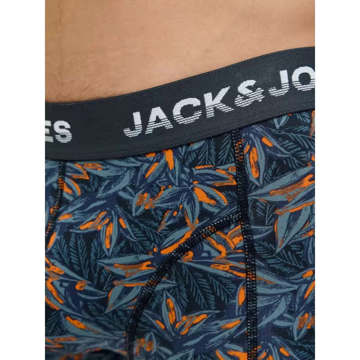 Pack 3 Bóxers Jack & Jones 12283353 Max azul marino (dark navy) - details 2