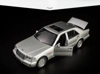 Mercedes-Benz S-W140 Modelo De Coche De Aleación De Metal a Escala 1:32 Juguete Coleccionable Para Niños Regalo De Coleccionista De Automóviles Simulación Alta - details 11