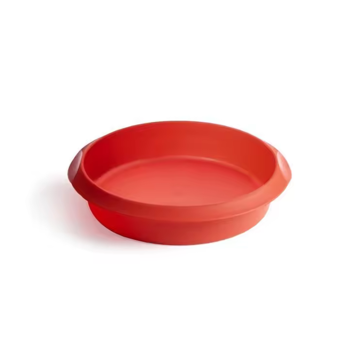 BANDEJA PARA FREIDORA DE AIRE LEKUE REDONDO 1210720R01M033 20CM ROJO - 1