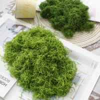 1PC DIY Hierba Artificial Verde Fresca Moss Para Jardín Terrariums Decoración De Centros De Mesa De Boda Micro Paisaje De Leno - details 8