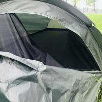 Carpa De Camping Para Un Solo Usuaria Carpa De Montaña Rusa Ligera Con Saco De Dormir Carpa De Un Habitáculo De Viaje - details 4
