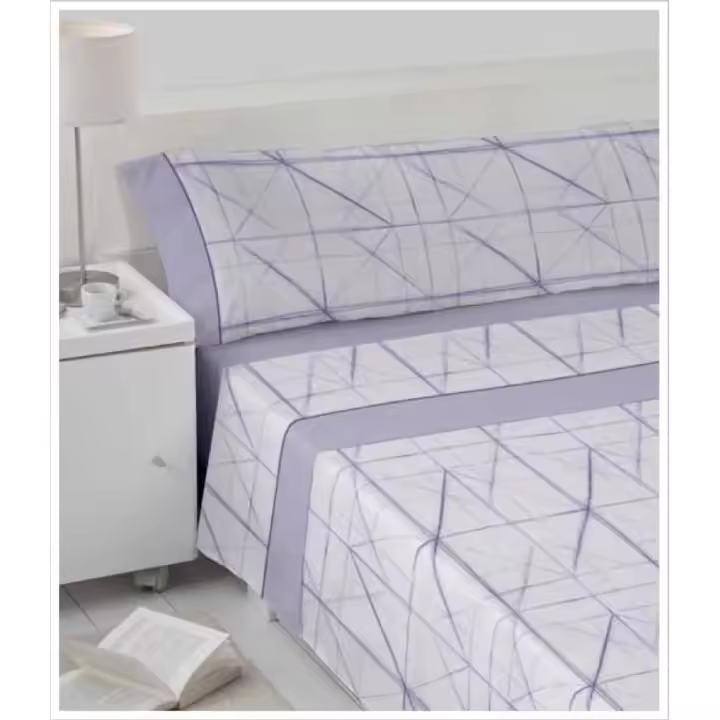 Juego de Sábanas 100% Algodón Supreme Lavanda – Suavidad y Confort Absoluto 💤 - 1