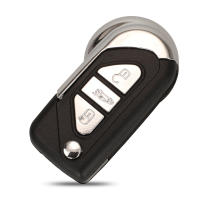 Carcasa De Llave De Coche Jingyuqin 3B Plegable Remota Para Citroen DS3 Cubierta De Cuchilla VA2 Material ABS+metal - details 0