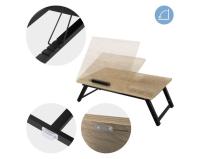 MIRAMAX-Mesa Para Ordenador Portátil Para Cama de Madera Ml-design 61x35.5x20h cm - details 1