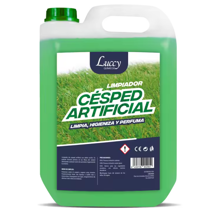LUCCY Higienizador Césped Artificial  Limpiador para Césped Artificial Triple Acción, Higienizador Concentrado, Control de Olores - 1